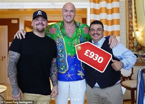 tyson fury versace shirt